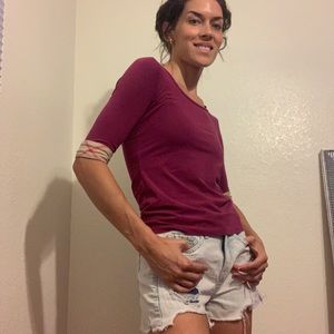 Burberry 3/4 T-Shirt